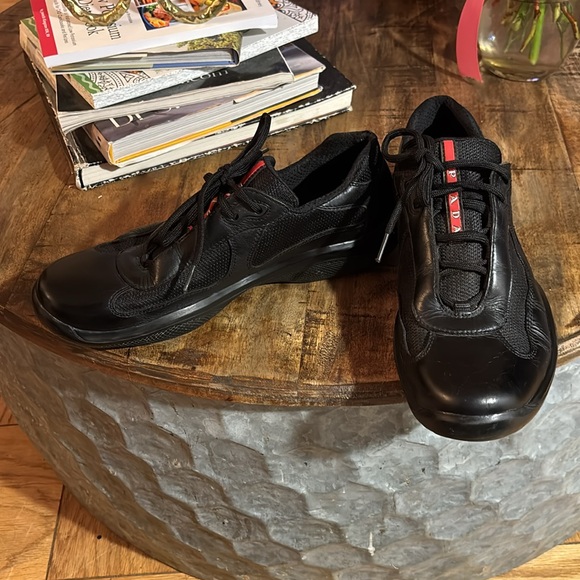 Prada Americas Cup Original Sneakers mens’s US Sz 8 1/2 - Picture 2 of 10